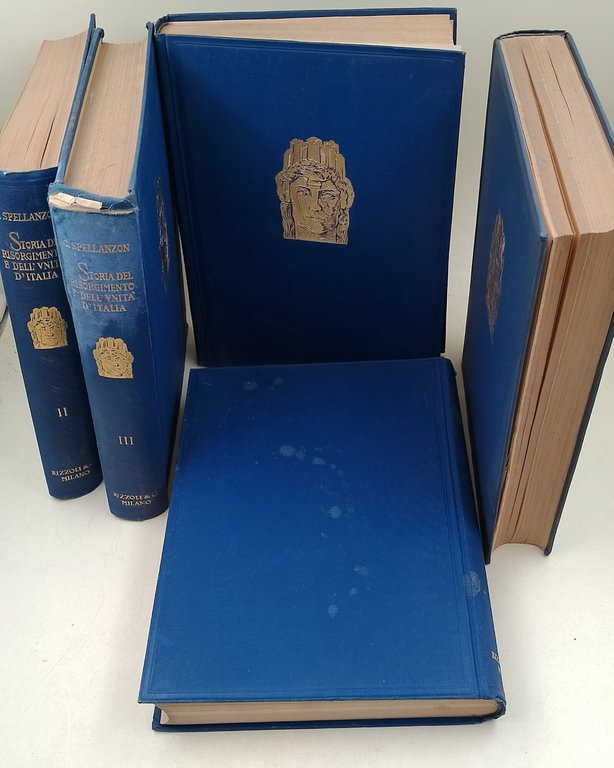 Storia del Risorgimento e dell'Unita' d'Italia- 5 voll.