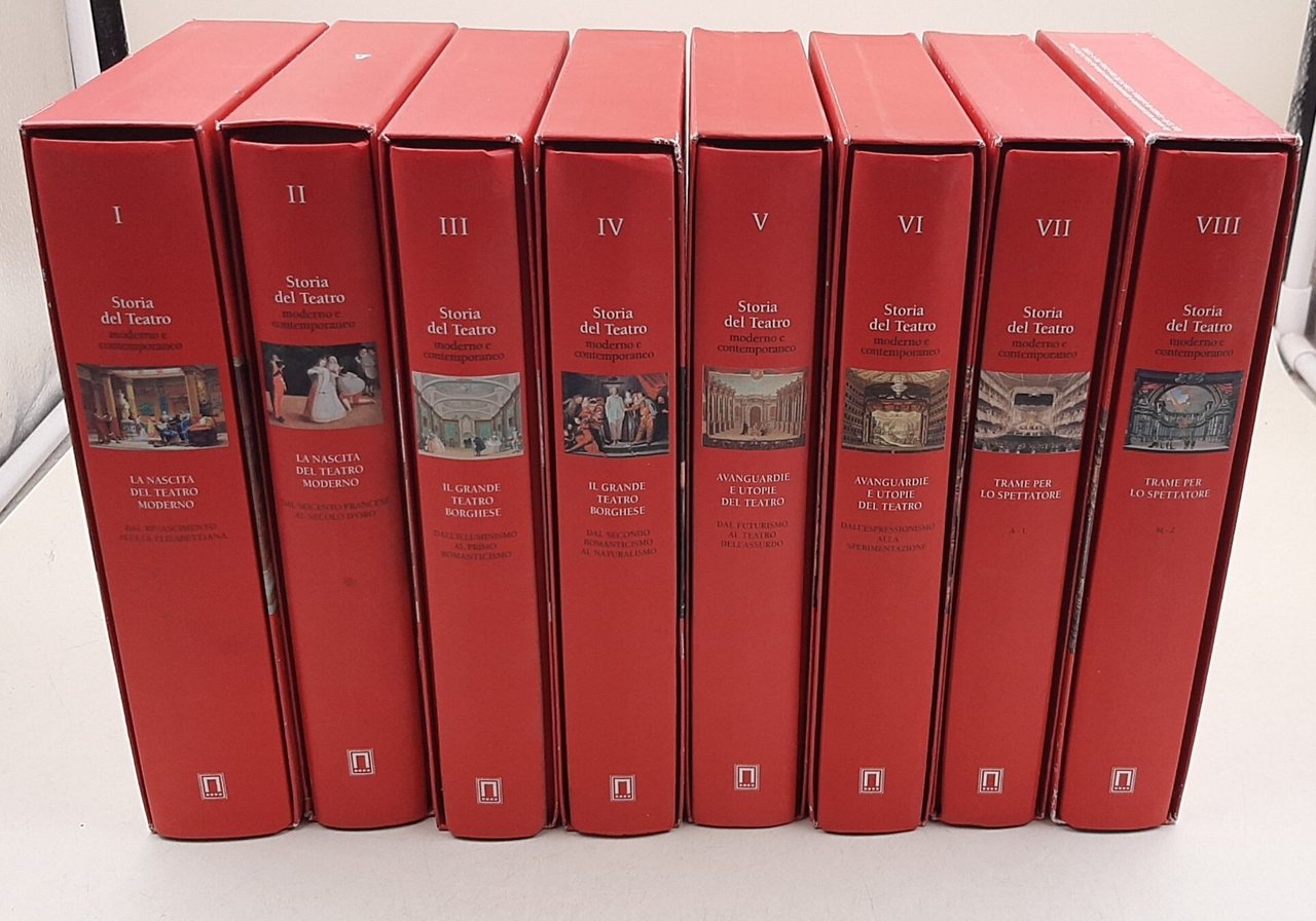 Storia del teatro moderno e contemporaneo - 8 Voll. | Immagine principale