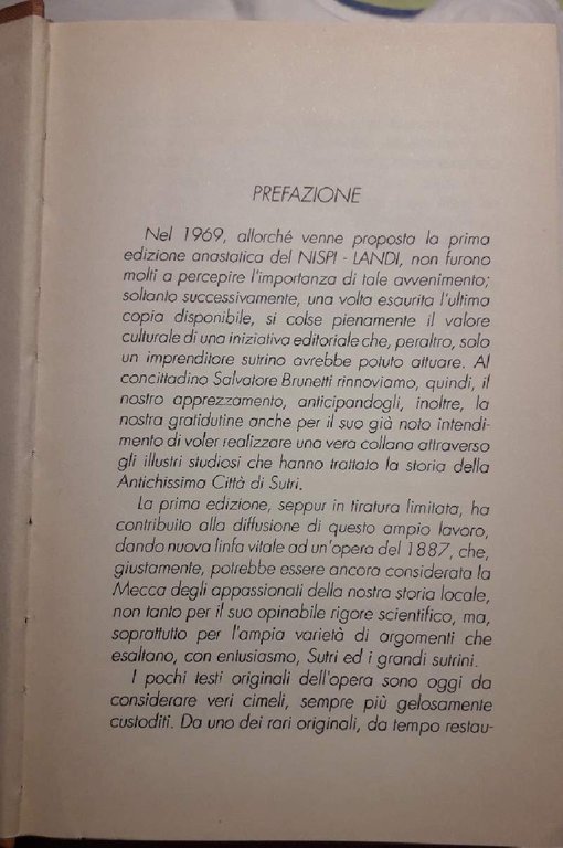 STORIA DELL'ANTICHISSIMA CITTA' DI SUTRI JERONE DE' TIRRENI, LARISSA DE … | Immagine Gallery 3