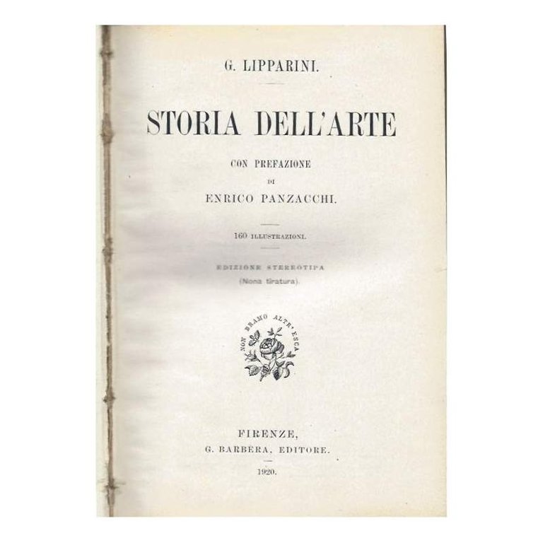 STORIA DELL'ARTE