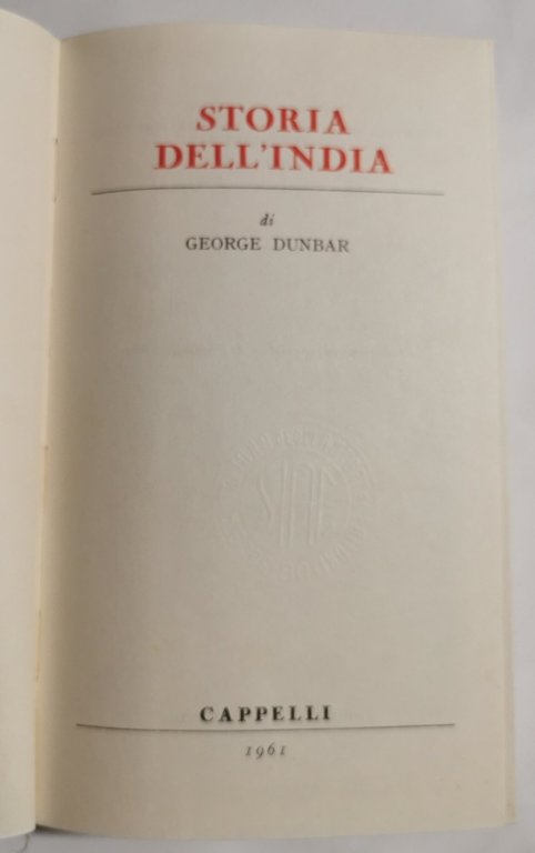 Storia dell'india