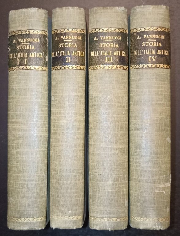 Storia dell'Italia antica- 4 voll.