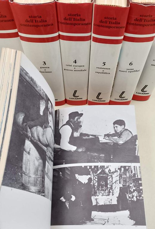 STORIA DELL'ITALIA CONTEMPORANEA- 7 VOLL( 1984/1986))