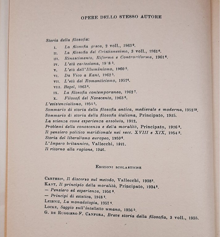 Storia della Filosofia - 10 Voll. ( 13 Tomi ) | Immagine Gallery 2