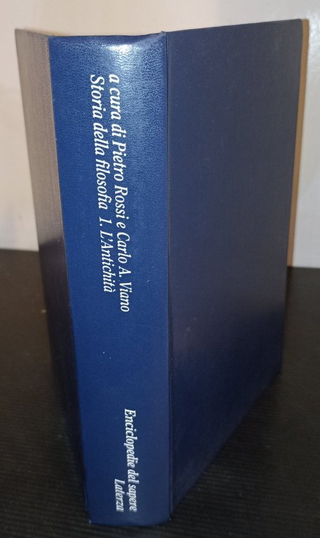 Storia della filosofia 1. l'Antichità