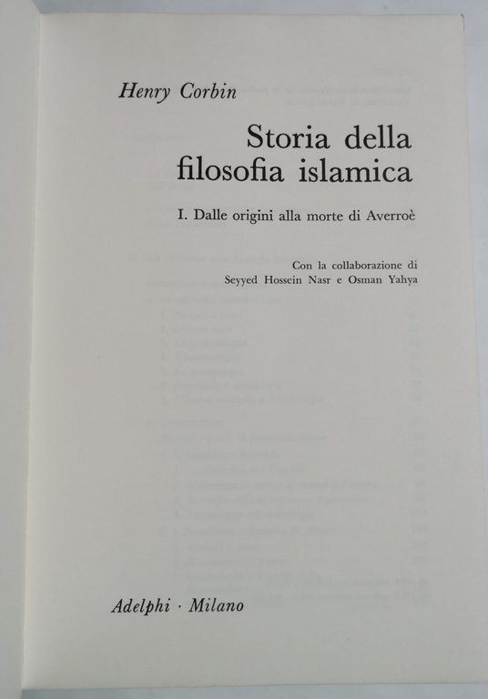 Storia della filosofia islamica