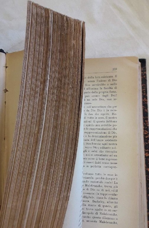 STORIA DELLA FILOSOFIA MODERNA-VOL. PRIMO- (1906)