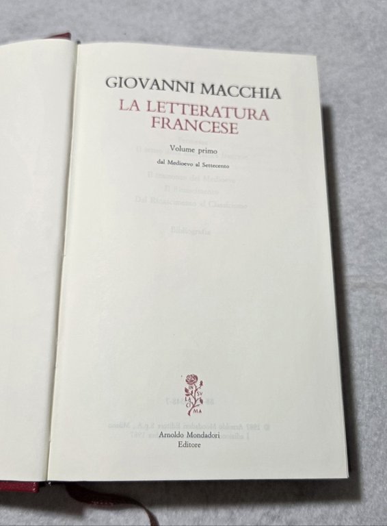 Storia della letteratura francese. Dal Medioevo al Settecento (Vol. 1) | Immagine Gallery 2