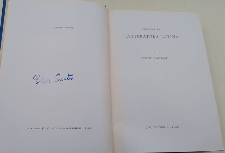 Storia della letteratura latina