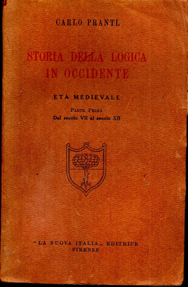 STORIA DELLA LOGICA IN OCCIDENTE | Immagine principale