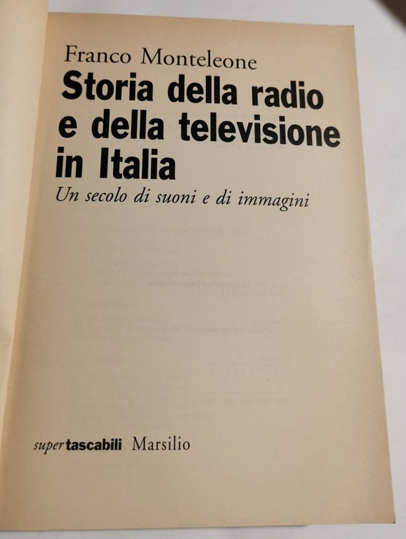 Storia della radio e della televisione in Italia