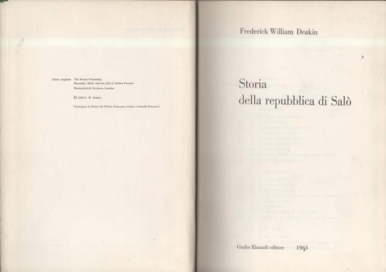 STORIA DELLA REPUBBLICA DI SALO' (1963)