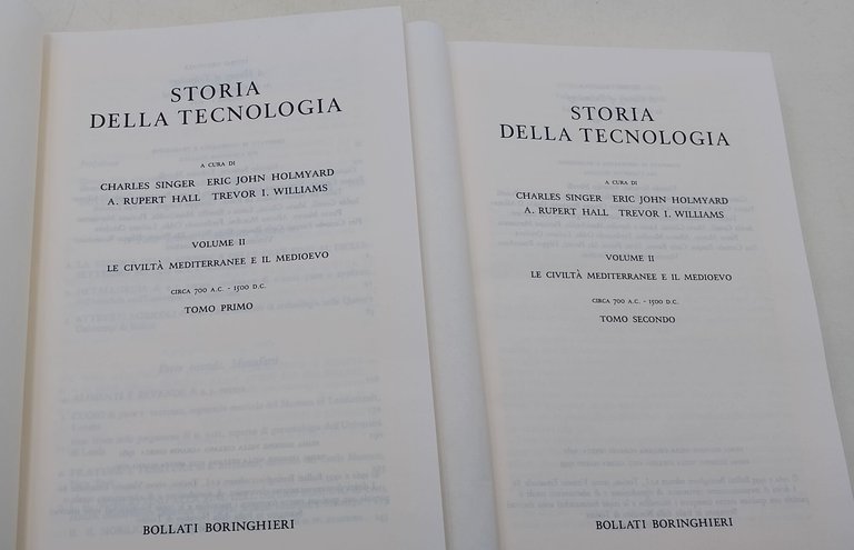 Storia della tecnologia. Le civiltà mediterranee e il Medioevo -2 …