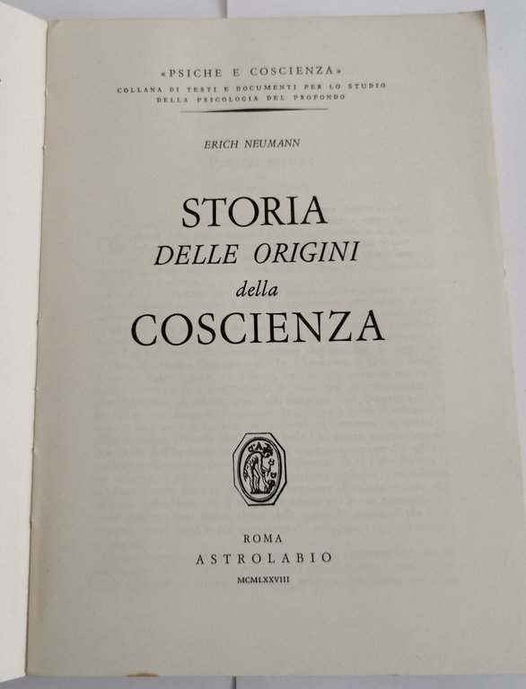 Storia delle origini della coscienza