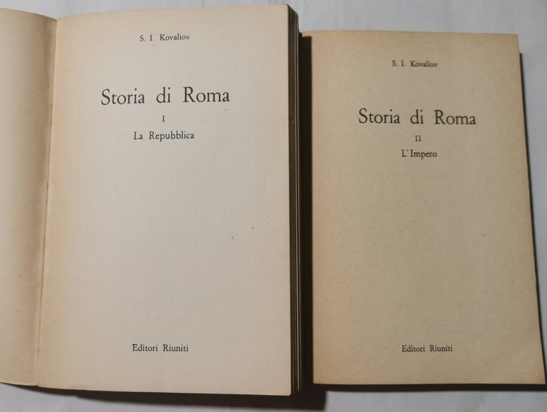 Storia di Roma - 2 Voll.