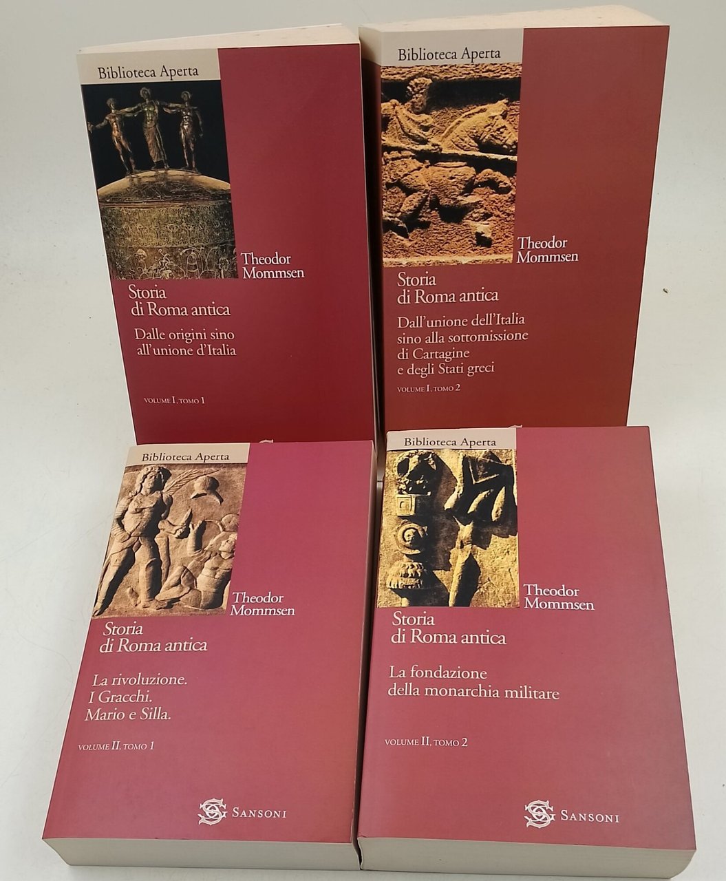 Storia di Roma antica. 2 voll. 4 tomi