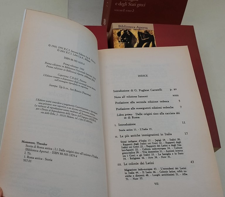 Storia di Roma antica. 2 voll. 4 tomi