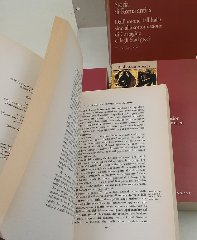 Storia di Roma antica. 2 voll. 4 tomi