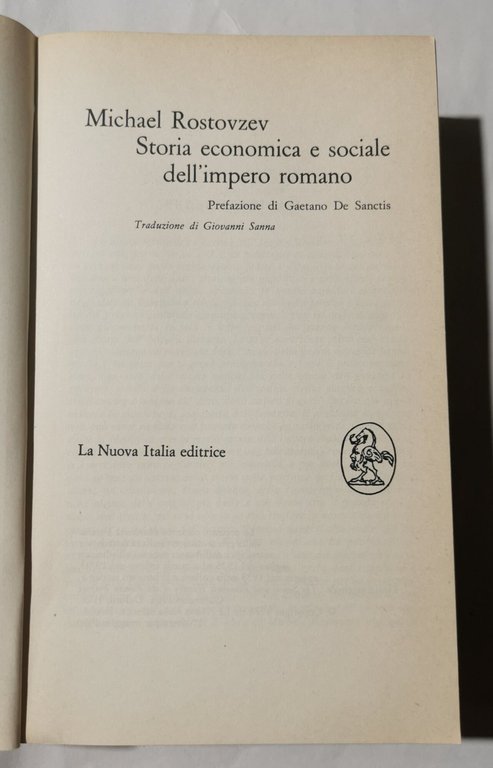 Storia economica e sociale dell'impero romano
