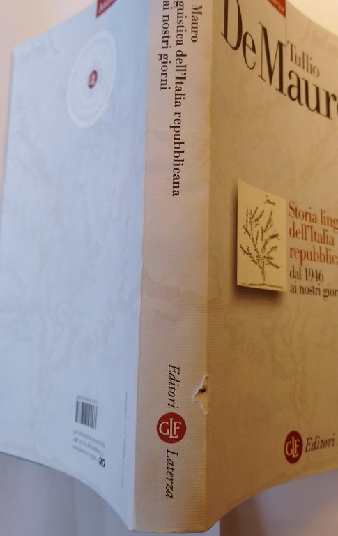 Storia linguistica dell'Italia repubblicana : dal 1946 ai nostri giorni