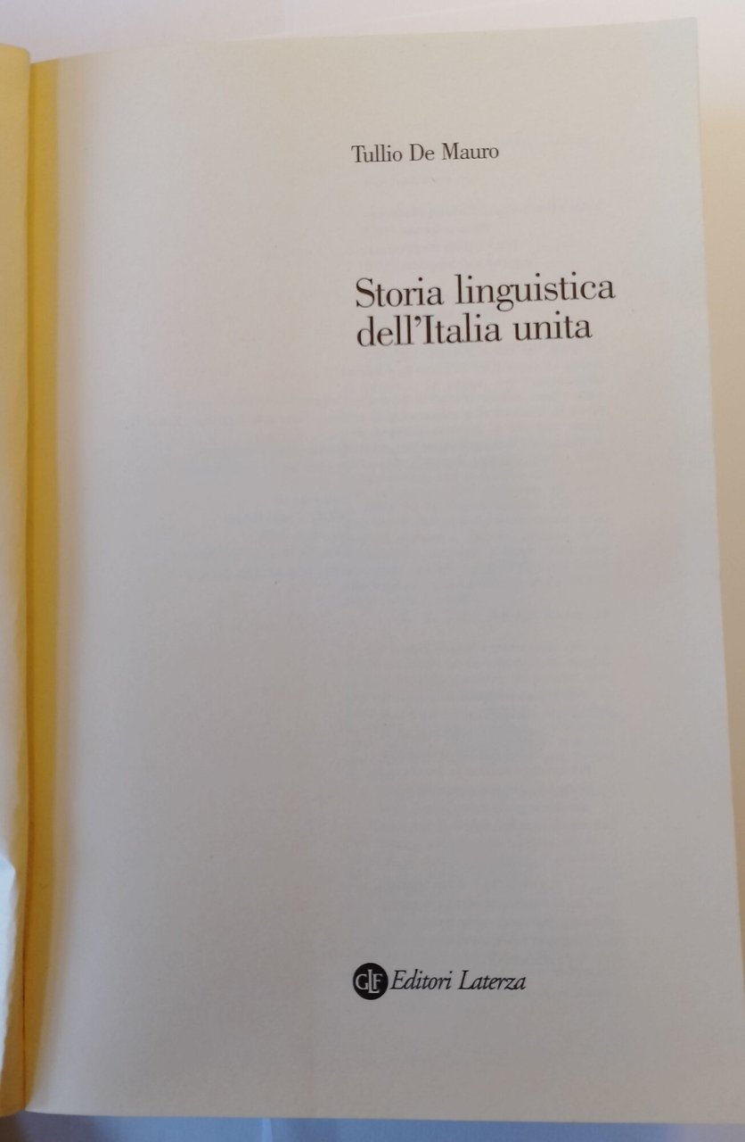 Storia linguistica dell'Italia unita