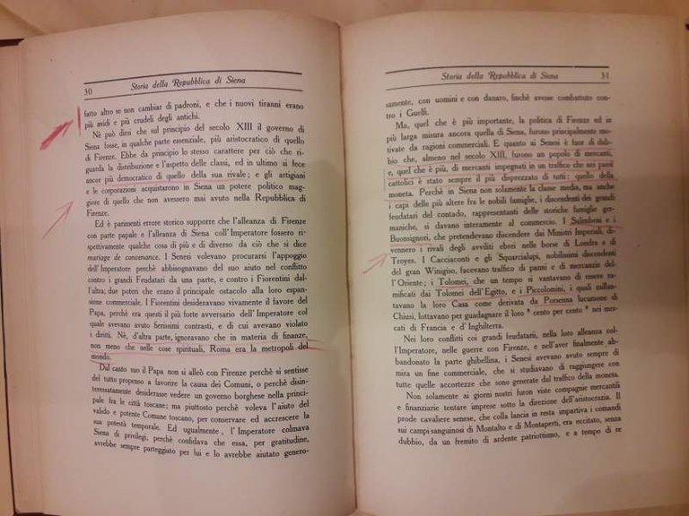 STORIA POLITICA E SOCIALE DELLA REPUBBLICA DI SIENA(1926)