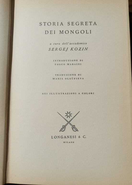 Storia segreta dei mongoli