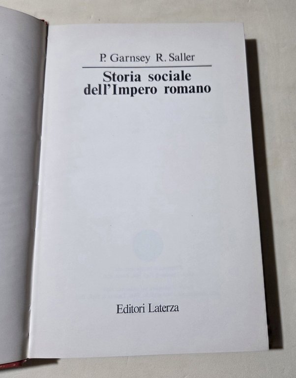 Storia sociale dell'impero romano