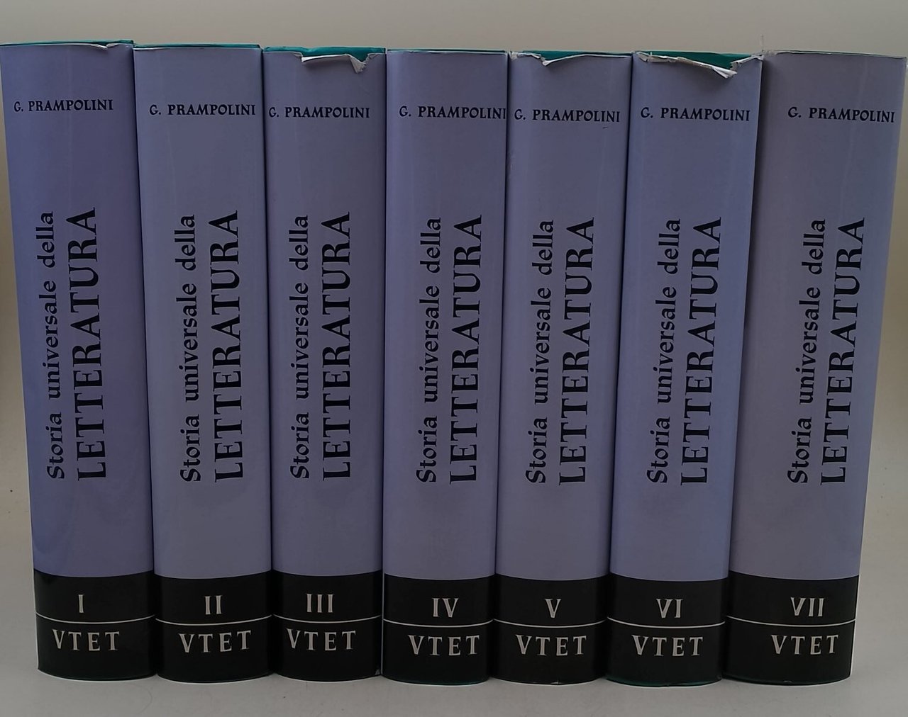 Storia universale della Letteratura-7 Voll.