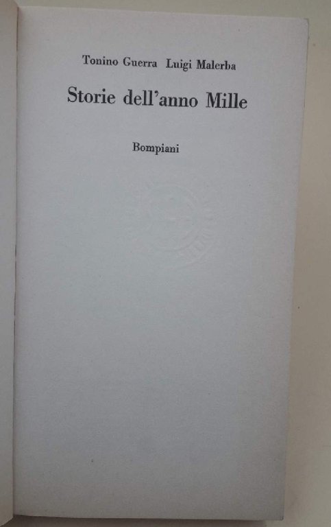 STORIE DELL'ANNO MILLE( 1977)