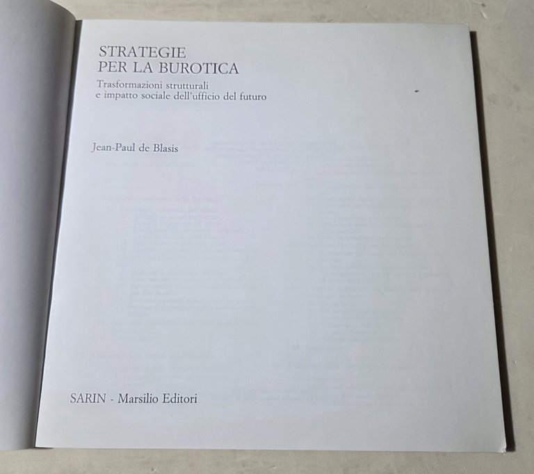 Strategie per la burotica - Trasformazioni strutturali e impatto sociale … | Immagine Gallery 2