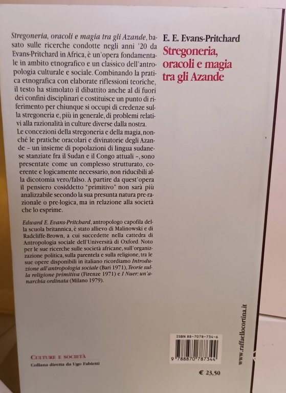 Stregoneria, oracoli e magia tra gli Azande