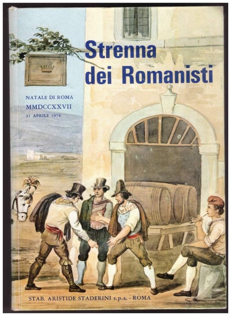 STRENNA DEI ROMANISTI 21 APRILE 1974