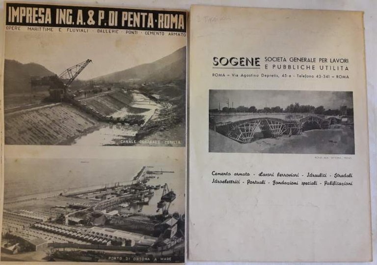 STRUTTURE-RIVISTA DI SCIENZA E ARTE DEL COSTRUIRE-FASCICOLI 1 E 2(1947)