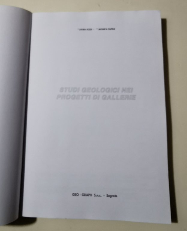 Studi geologici nei progetti di gallerie | Immagine Gallery 2