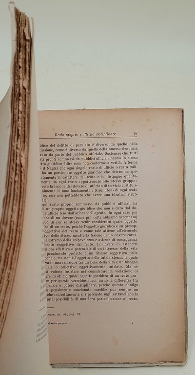 Sul reato proprio