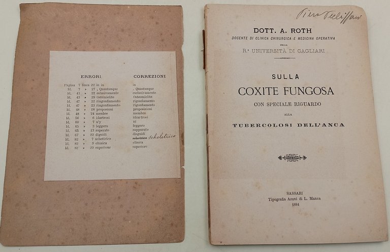 Sulla Coxite fungosa con speciale riguardo alla tubercolodi dell'anca