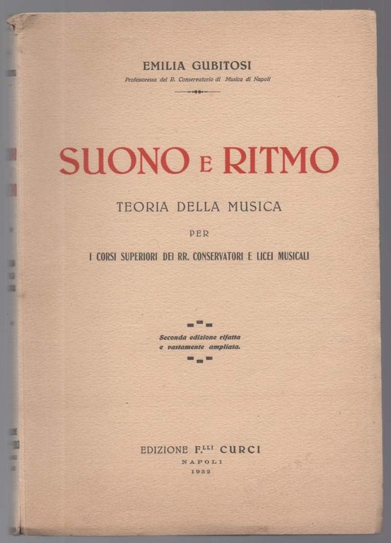 SUONO E RITMO teoria della musica per i corsi superiori …