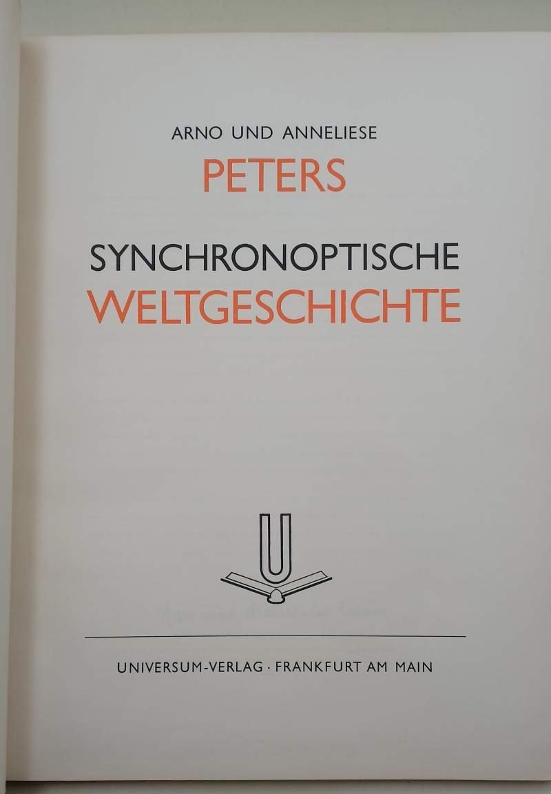 SYNCHRONOPTISCHE WELTGESCHICHTE(1952)