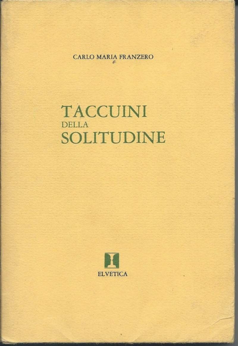 TACCUINI DELLA SOLITUDINE | Immagine principale