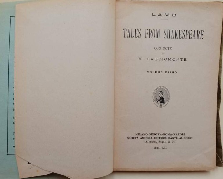 TALES FROM SHAKESPEARE(1934)