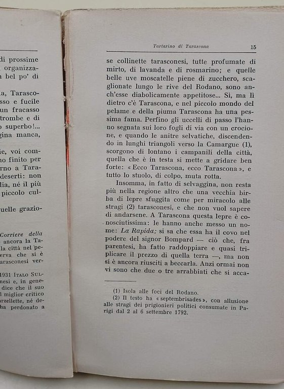 TARTARINO DI TARASCONA(1934)