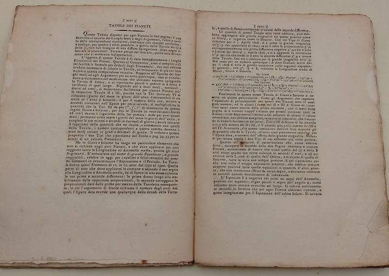 TAVOLE ASTRONOMICHE RACCOLTE PER USO DEGLI STUDENTI DI FISICA MATEMATICA …