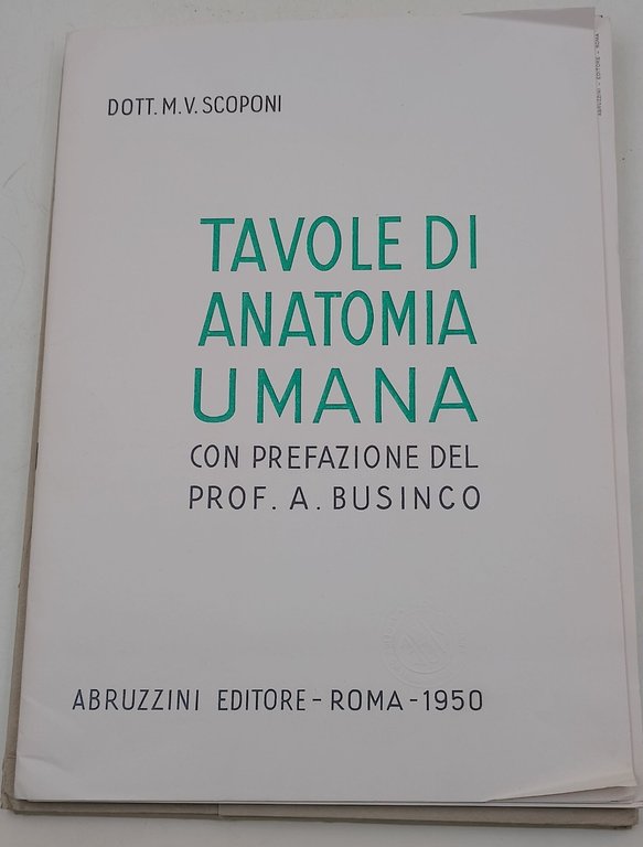 Tavole di Anatomia Umana