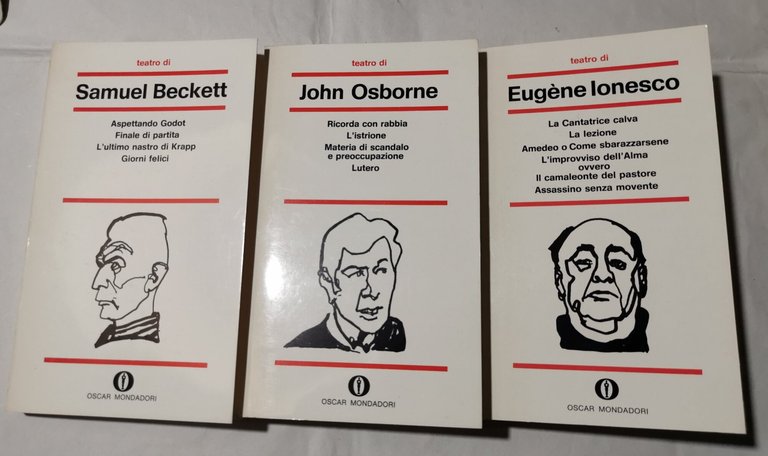 Teatro contemporaneo - i capolavori di Beckett, Ionesco, Osborne - …