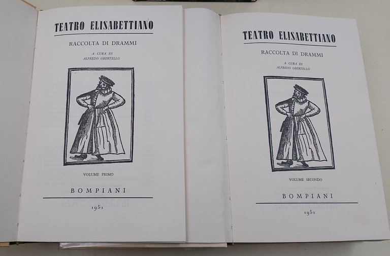 Teatro Elisabettiano-Raccolta di drammi- 2 voll.