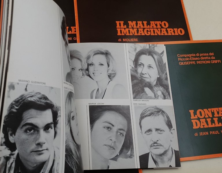 Teatro Eliseo-programmi di sala -6 voll. stagione teatrale 1978-79 e …
