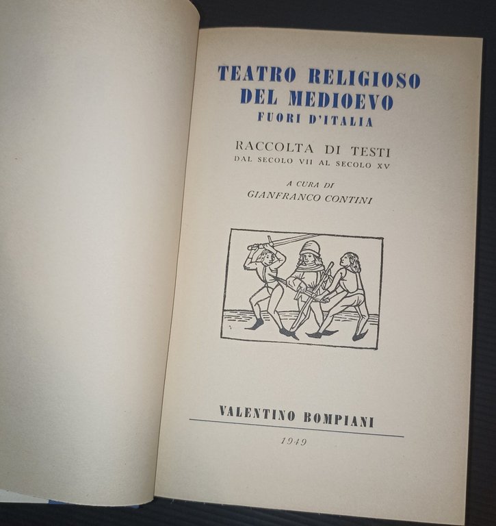 Teatro religioso del medioevo fuori d'Italia-raccolta di testi dal secolo …