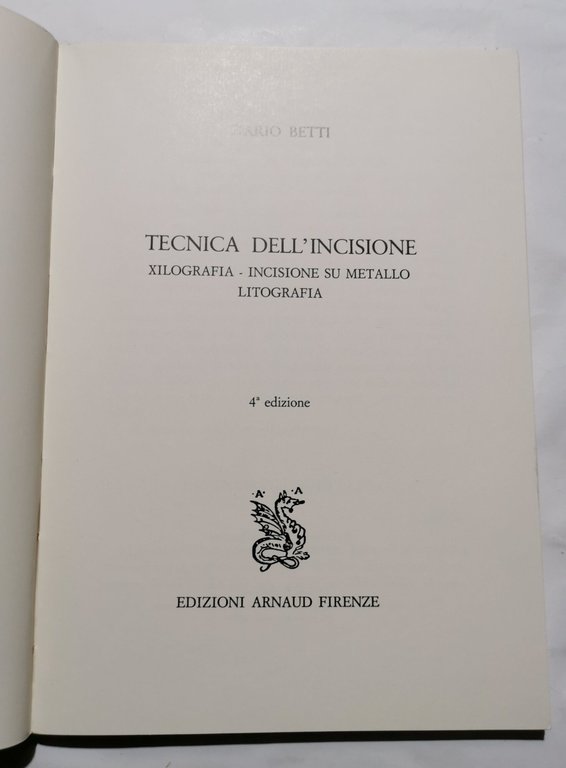 Tecnica dell'incisione - xilografia, acquaforte, litografia