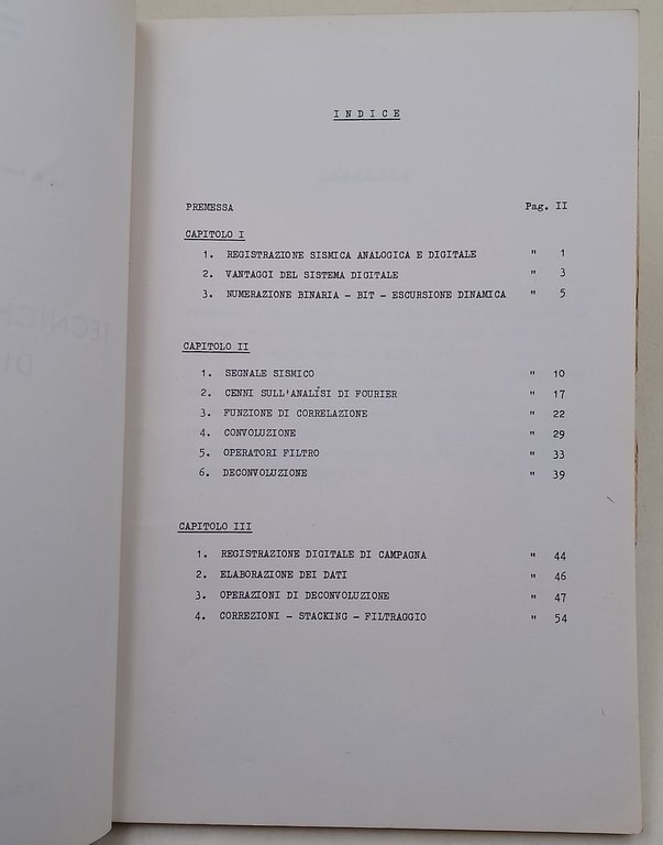 Tecniche sismiche digitali